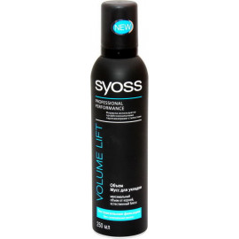 Мусс Для укладки "Syoss/Сиос" volume lift Объем, экстрасильная фиксация, 250мл