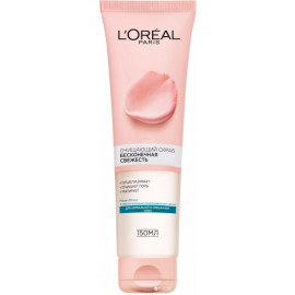 Скраб для лица L'oreal Paris Бесконечная свежесть двойного действия для нормальной и смешанной кожи 150 мл