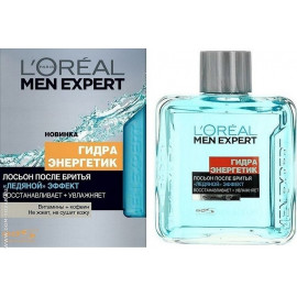 Лосьён После бриття ТМ L`OREAL - Эксперт Гидра Энергетик Ледяной Эффект 100мл Пласт. пл. 1шт/уп