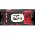 Влажное полотенце Glamour Rose Comfort 120шт