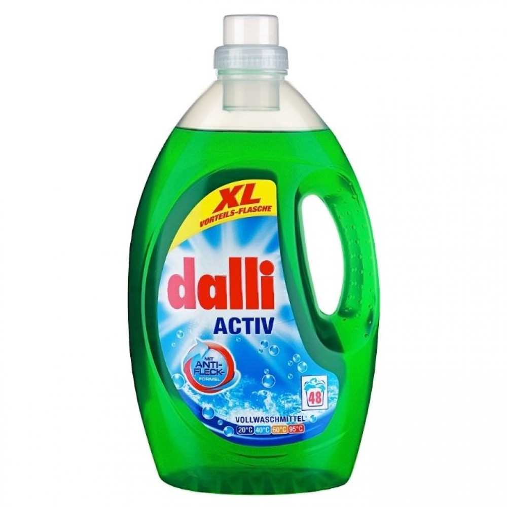  Гель для стирки Dalli "Актив XL", универсальный, 3.6 л